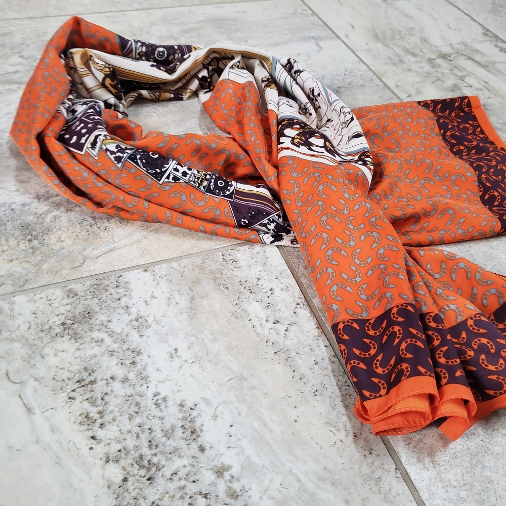 Silk Horse Scarf